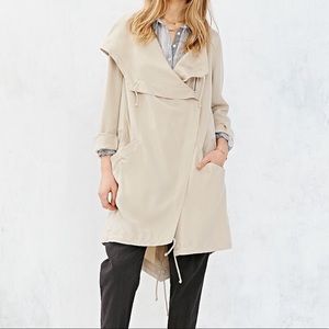 Silence + noise asymmetrical jacket